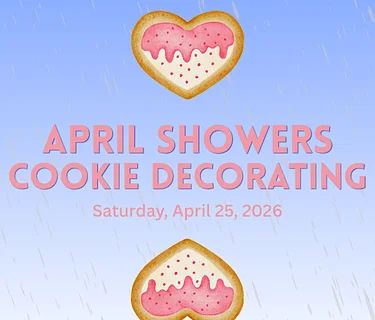 April Showers Cookie Decorating