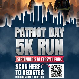 Patriot Day 5K Run 2026 Savannah GA 9/11 Memorial Run at Forsyth Park