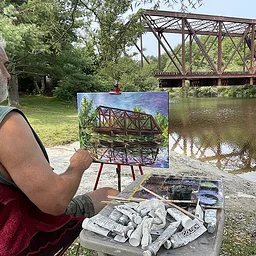 Plein Air Painters Tour Around Town (August 12, 15, 19 & 22nd)