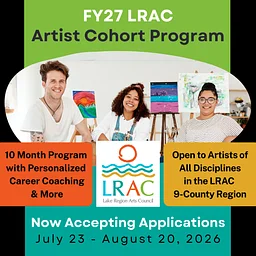 ARTIST OPPORTUNITY: "LRAC Artist Cohort Program" @ Lake Region Arts Council