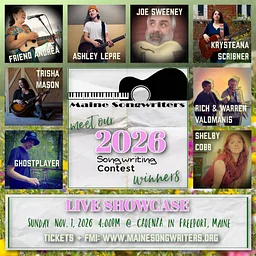 16th Annual Maine Songwriters Association Songwriting Contest Finals