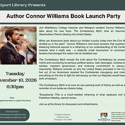 Author Connor Williams Book Launch Party