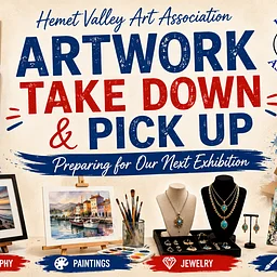 Artwork Take Down and Pick Up March 2027