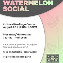 Pie & Watermelon Social