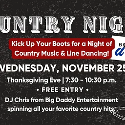 Country Night with DJ Big Daddy