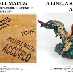 A Line, A Shape, A Tool & RUSSELL MALTZ: PAINTED/STACKED/SUSPENDED “MAKING ITSELF”