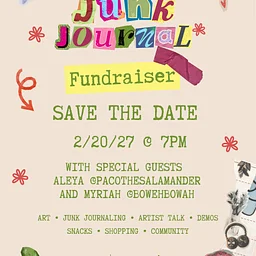 Junk Journaling Art Show Fundraise