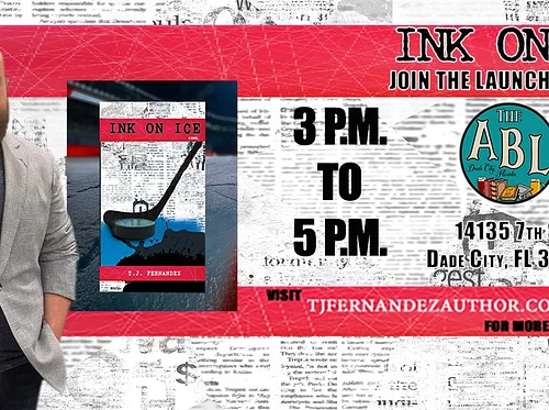 “Ink on Ice” Launch Party & Meet the Author