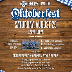 Third Eye Oktoberfest Celebration @ Hamilton