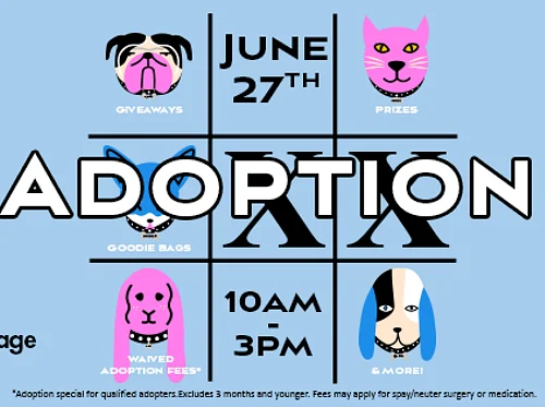 20th Annual Pet Adoption Day presented by VCA Animal Hospitals