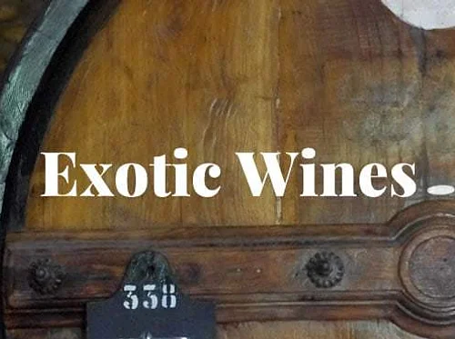 Exotic Wines: The Wine Tasting Class