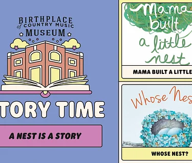 Museum Story Time – A Nest Is a Story