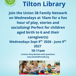 Union38 Tot Time at the Tilton Library