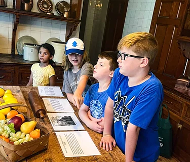 Seasonal Sprouts: Time Travelers in Westbury House