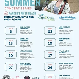 Yarmouth Summer Concert Series: Mondays at Parkers River Beach!