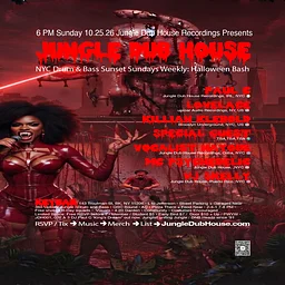 JUNGLE DUB HOUSE: NYC Drum & Bass Sunset Sundays