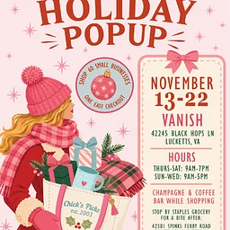 Chick’s Picks Holiday Pop Up