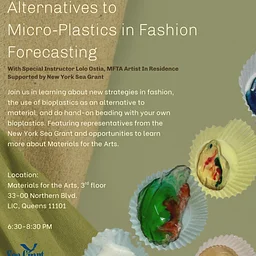 Workshop: Bioplastics and Beading – Alternatives to Micro-Plastics in Fashion Forecasting