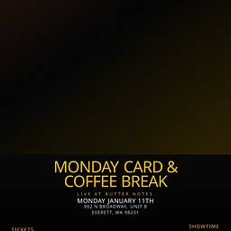 Monday Card & Coffee Break