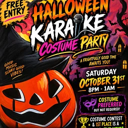Halloween Costume Karaoke Party!