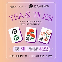 Tea & Tiles: A Saturday Social With 13 Orphans