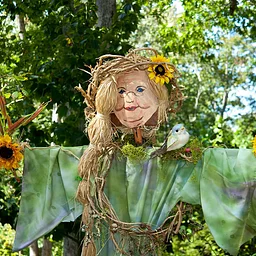 Scarecrows in the Gainesville Garden