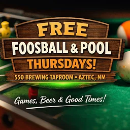 Free Foosball & Pool Thursdays