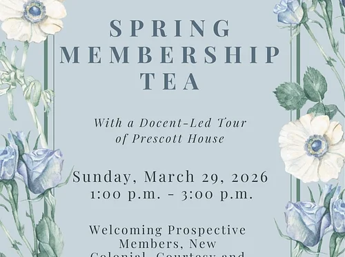 (Members & Prospectives Only) Spring Membership Tea