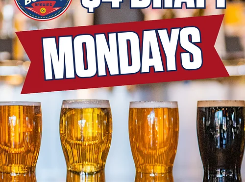 $4 Draft Mondays