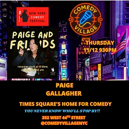 New York Comedy Festival | Paige Gallagher | November 12th @9:30pm