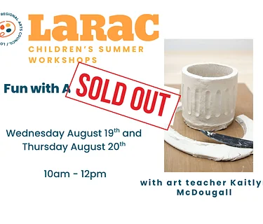 Summer Children's Workshop: Sculpture Fun with Air-Dry Clay