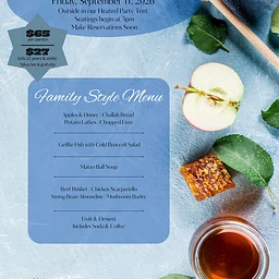 Rosh Hashanah Dinner