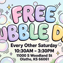 Free Bubble Day on the Farm
