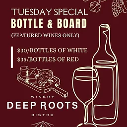 Tuesday Bottle & Board Special