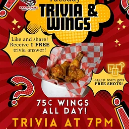 TUESDAY TRIVIA NIGHT