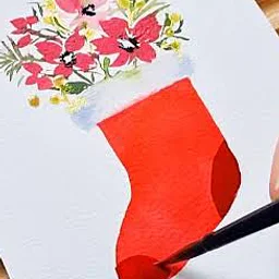 Make your own holiday cards At the Olive Free Library