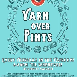 Yarn Over Pints Thursdays