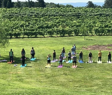 Yoga in the Vineyard