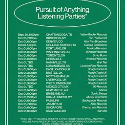 Vacations Listening Party