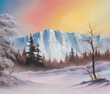 Bob Ross Painting Workshop: S20 E03—Pastel Winter