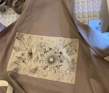 Flower Printed Apron