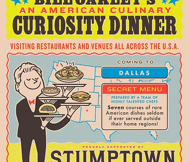 Bill Oakley's An American Culinary Curiosity Dinner