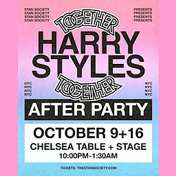 Stan Society presents Harry Styles After Party