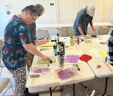 Gelliprinting Workshop: Printmaking Without a Press