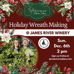Holiday Wreath Making Workshop | December 6th, 2026