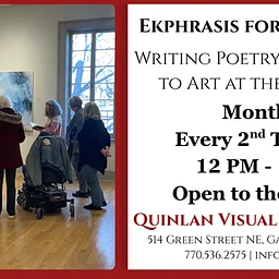 Ekphrasis for the Masses – Quinlan Visual Arts Center