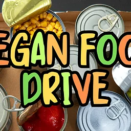 Vegan Thanksgiving Food Drive