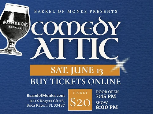 Comedy Attic – June 13th, 2026