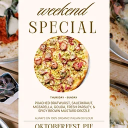 Weekly Pizza Special - Oktoberfest