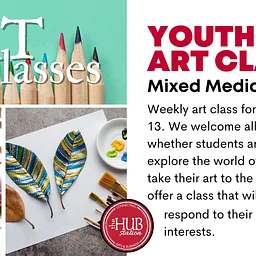 KID’S (AGES 8-13) ART CLASS – MIXED MEDIA